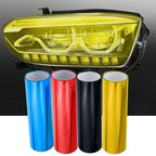 Car light film Amber Orange light film Car Fog Light Headlight Taillight Tint Vinyl Film Sheet Sticker Auto Body Film Cover Car Mobile World