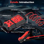 LED Indicator Light Car Battery Checker Electronic Test Car Relay Tester Diagnostic Tools Automotive Accessories Universal 12V CM World