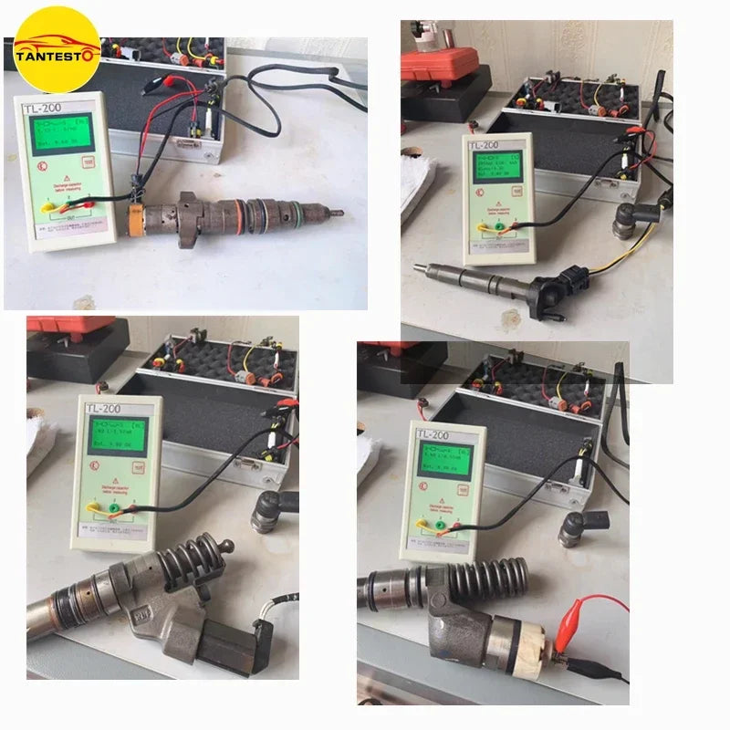 TL-200 CRIN Diesel Common Rail Injector Piezo TR LCR ESR Resistance Capacitance Inductance Tester CM World