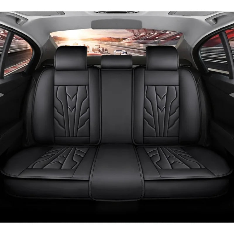 Full Coverage Pu Leather Car Seat Covers for CADILLAC CTS ATS CT6 XTS Escallade XT5 SRX DTS Car Accessories