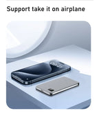 Ultra Slim 10000mAh Wireless Power Bank Magnetic PD 20W Portable External Battery for Magsafe iPhone 17 16 15 14 13 12 11 Series