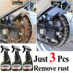 Multi-Use Car Rust Remover Spray - Wheel & Exhaust Pipe Care, Metal Iron Powder Cleaner CM World