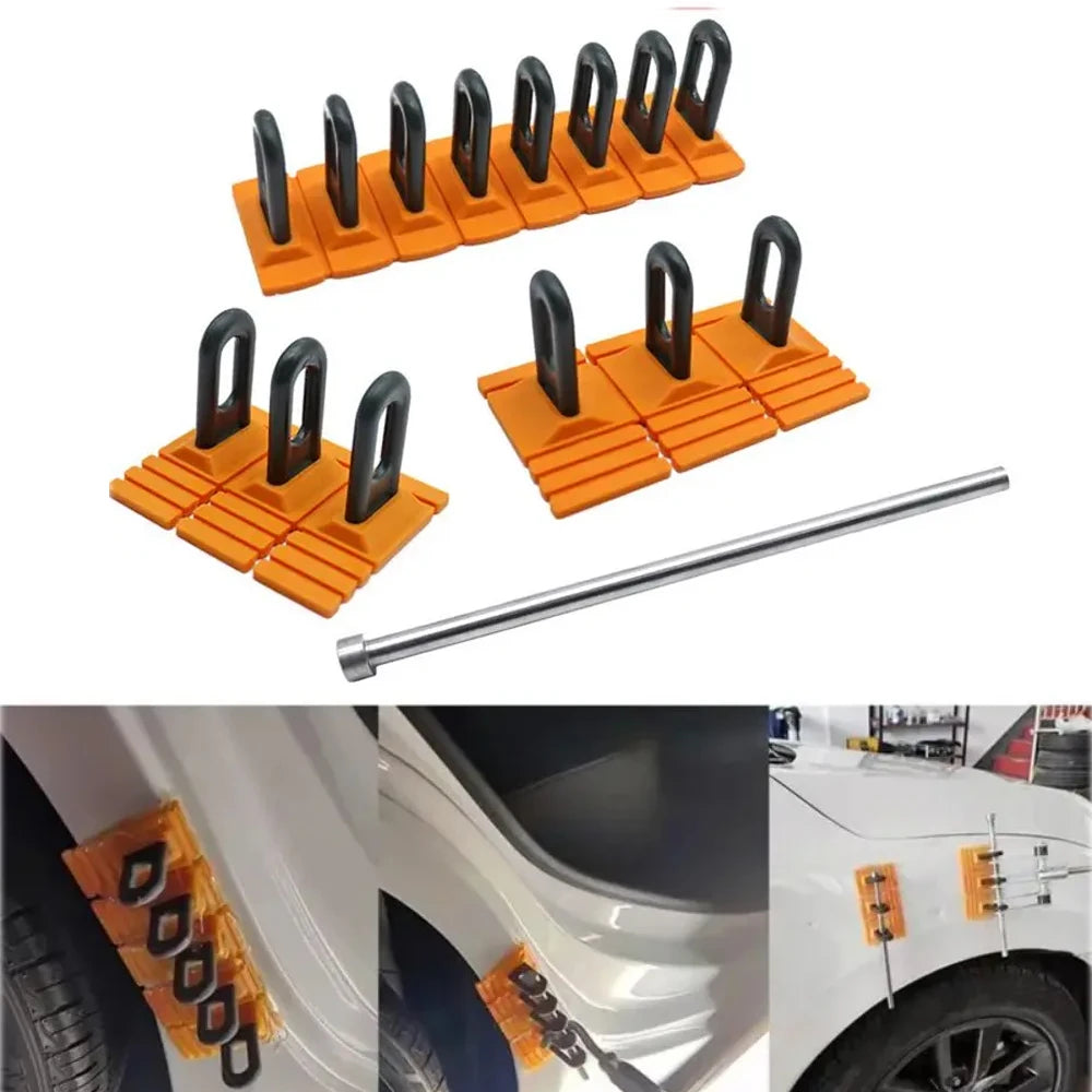 Dent Puller Powerful Dent Repair Tool Set for Car Body Sheet Metal New Pull Row Seamless Repair Tool for Dent Repair Pull Tab