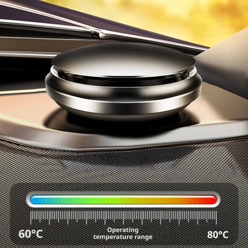 UFO Style Aluminum Alloy Car Air Freshener – Creative Auto Interior Air Purifier with Long-Lasting Fragrance