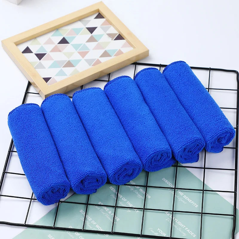 10/20pcs Ultra Fine Fiber Cleaning Towel,  Reusable Cleaning Towels Super Absorbent for Car Window,  Microfiber Cloth