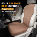 Universal Car Seat Cushion Leather Breathable Hole Summer Car Interior Car Seat Cover Four Seasons Automotive Parts Car Mobile World