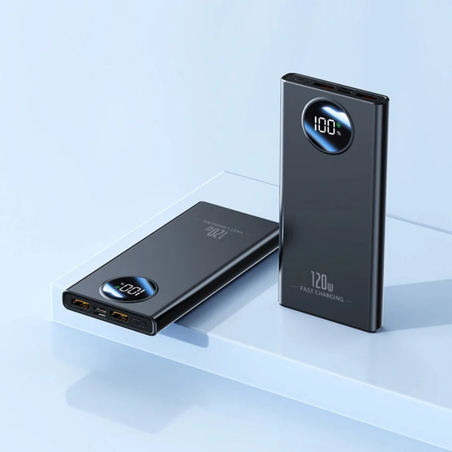 120W 80000mah Power BankSuper Fast Charging  Ultralarge Capacity For Mobile Power External Battery For Iphone Xiaomi Samsung