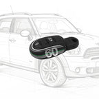 Metal Car Key Modification Accessories For MINI Countryman F54 F55 F56 F60 Owner Gift CM World