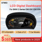 STWEI 11inch New Product Facroy Price Digital LCD Car Dashboard For BMW 3Series E90 E91 E92 E93 Instrument Cluster Panel Cockpit CM World