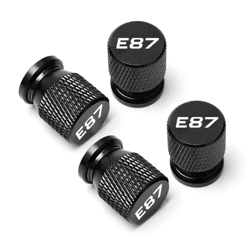 For BMW E34 E36 E39 E46 E60 E87 E90 F10 4pcs Car Wheel Tire Valve Caps Tyre Stem Covers Airdust Waterproof