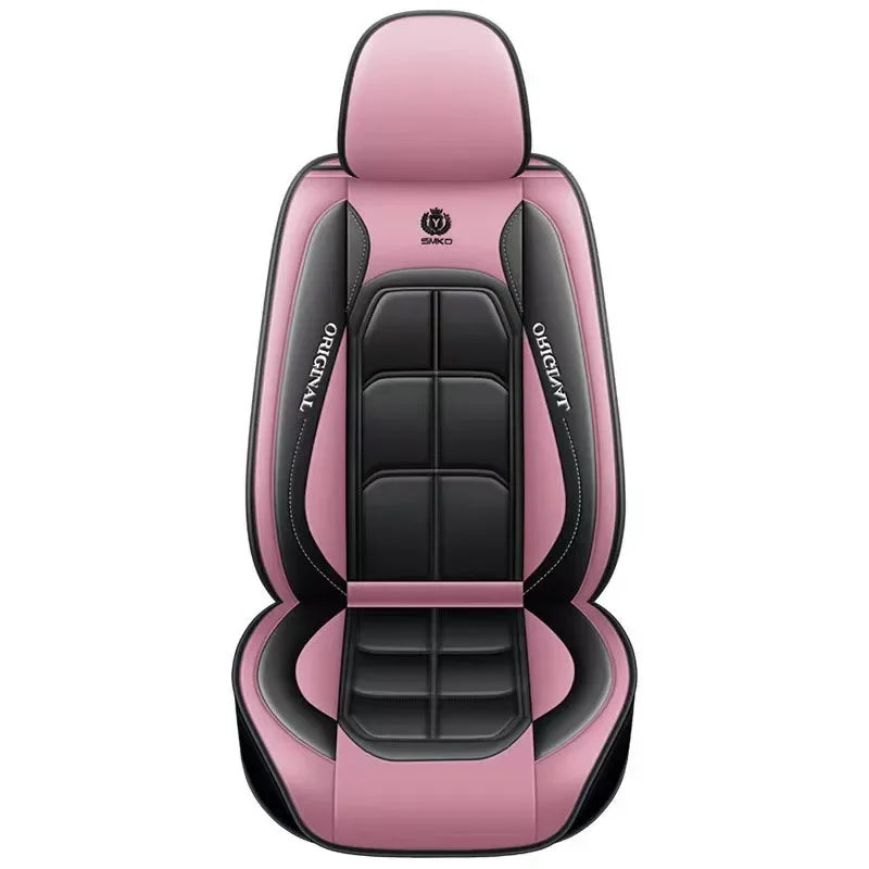 Multiple colors artificial leather - Look Car Seat Covers: Universal Fit, Ideal for Enhancing Auto Interior Style and Protection CM World