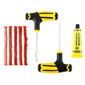Car Tire Repair Tools Puncture Plug Tool Tire Puncture Emergency Treatment Outdoor General Tire Patch Stirring Glue Tool Set