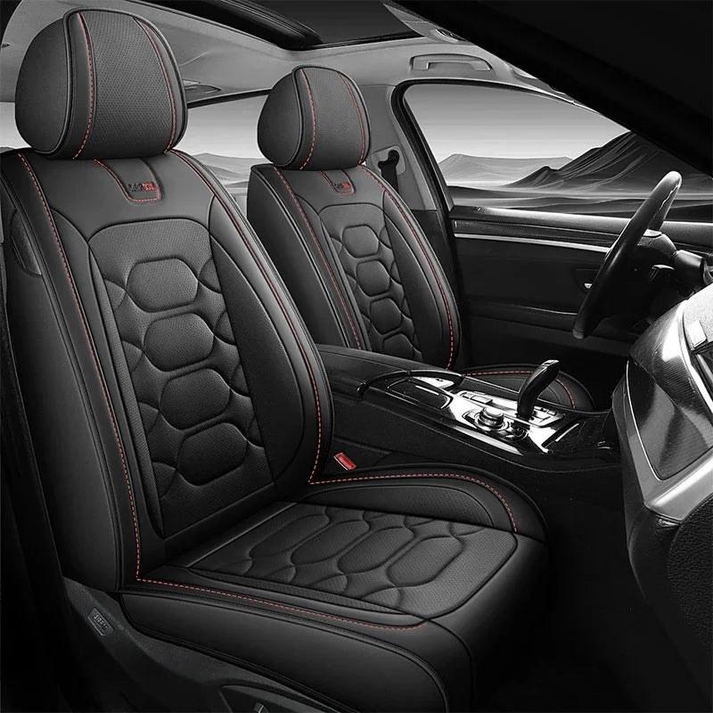 Full Coverage Universal Pu Leather Car Seat Covers for AUDI Q5 Q2 Q3 Q6 Q7 Q8 S1 S4 S5 S6 SQ5 RS3 RS4 RS5 RS6 TT Car Accessories CM World