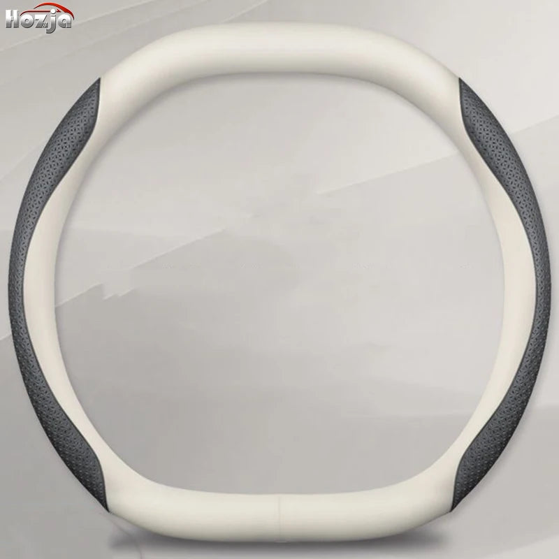 11colors D-shaped Car Steering Wheel Cover for Lincoln Nautilus 2023 2024 2025 2026 Auto Interior Protection Accessories