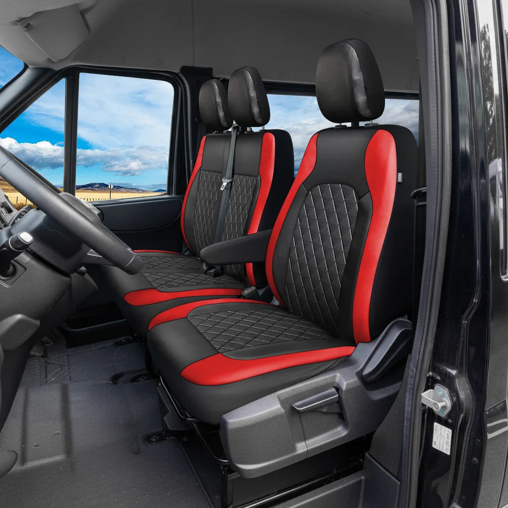 Truck seat cover Truck seat cover 2+1 Car seat cover PU material Car interior Car Mobile World