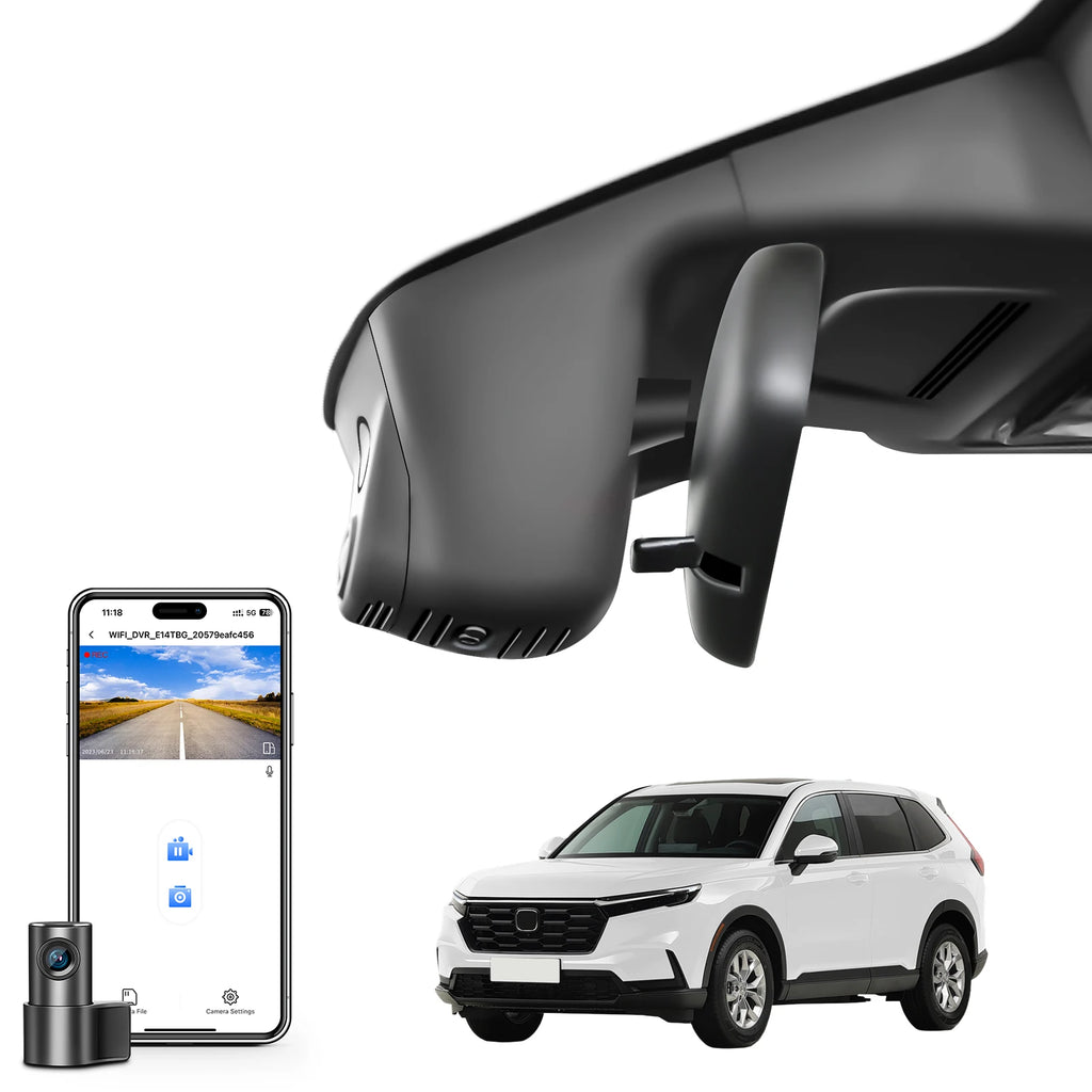 Mangoal 4K Dash Cam for Honda CR-V & CR-V Hybrid Gen6 Car Camera Recorder 2023-2026 (Model B) Night Vision WiFi & APP GPS