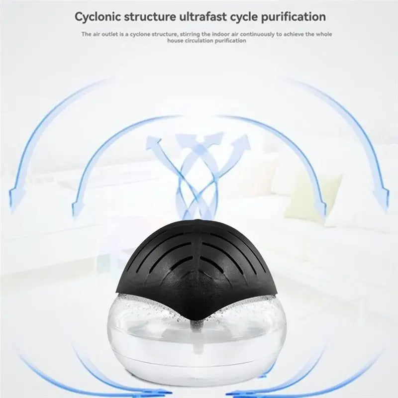 A13F-Water-Based Purifier Air Washer Air Freshener With 7 LED Color Changing Light Air Revitalizer & Freshener UK Plug
