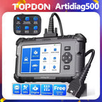 TOPDON ArtiDiag500 Diagnostic 4 Systems 6 Reset Functions OBD2 Scanner SAS/TPMS/BMS/EPB Reset Car Diagnostic Tool Free Update Car Mobile World