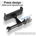 Car Seat Back Tablet Holder Rear Pillow Phone Tablet Stand Headrest Mounting Bracket Support for 4-11 Inch Phone Pad Tablets CM World