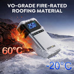 1500A Portable Car Charger, Jump Starter, Rechargeable Battery, Car Battery Launcher, Restoration Item Emergency Starter With Air Compressor Portable Car Battery Booster With 150PSI Auto-Stop Tire Inflator 10.0L Diesel