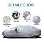190T Car Cover Protection Sunscreen Heat Insulation Dust Resistant Scratch For Tesla Model 3 2017-2024 Car Exterior Accessories Car Mobile World