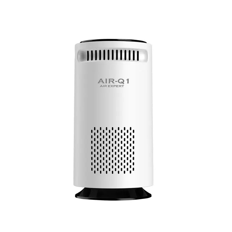 Car Air Purifier Negative Ion & HEPA Filter Low Noise Deodorizer Dust Smoke Removal Compact Design for Car Home Desktop Purifier CM World