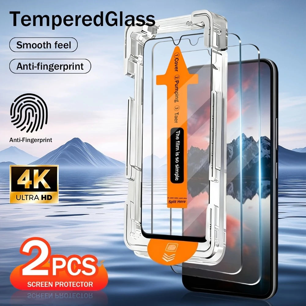 2Pcs Screen Protector For Samsung Galaxy S26 Ultra Tempered Glass For Samsung S26 Oleophobic Coating HD Tempered Glass Film Car Mobile World