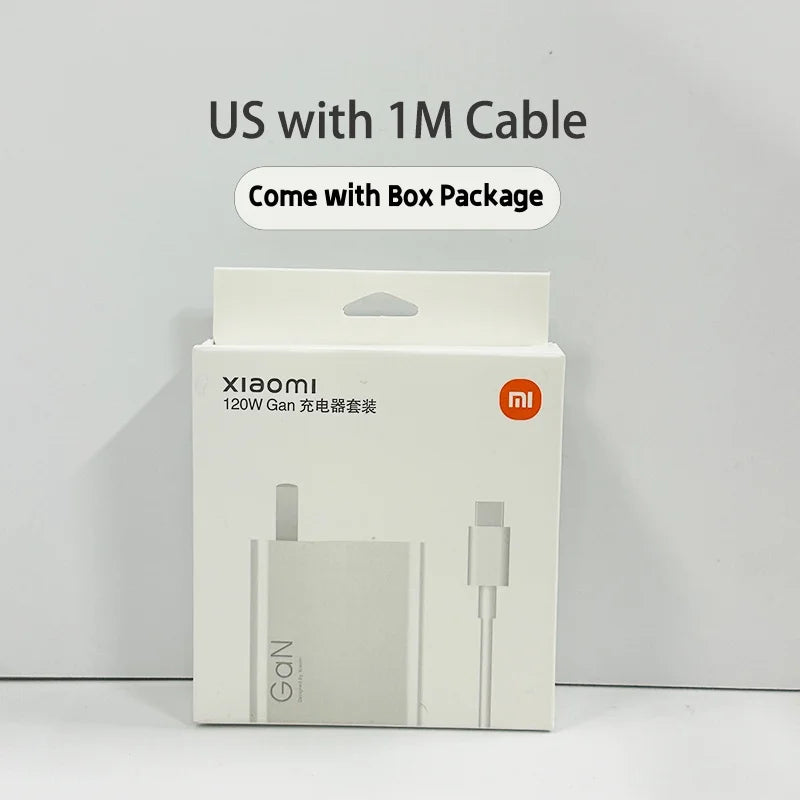 Original Xiaomi Charger 120W Fast Turbo Charge Hypercharge Adapter Xiaomi 12 13 14 15 17 Ultra Redmi Note 15 POCO F8 Ultra X7 X8 Car Mobile World