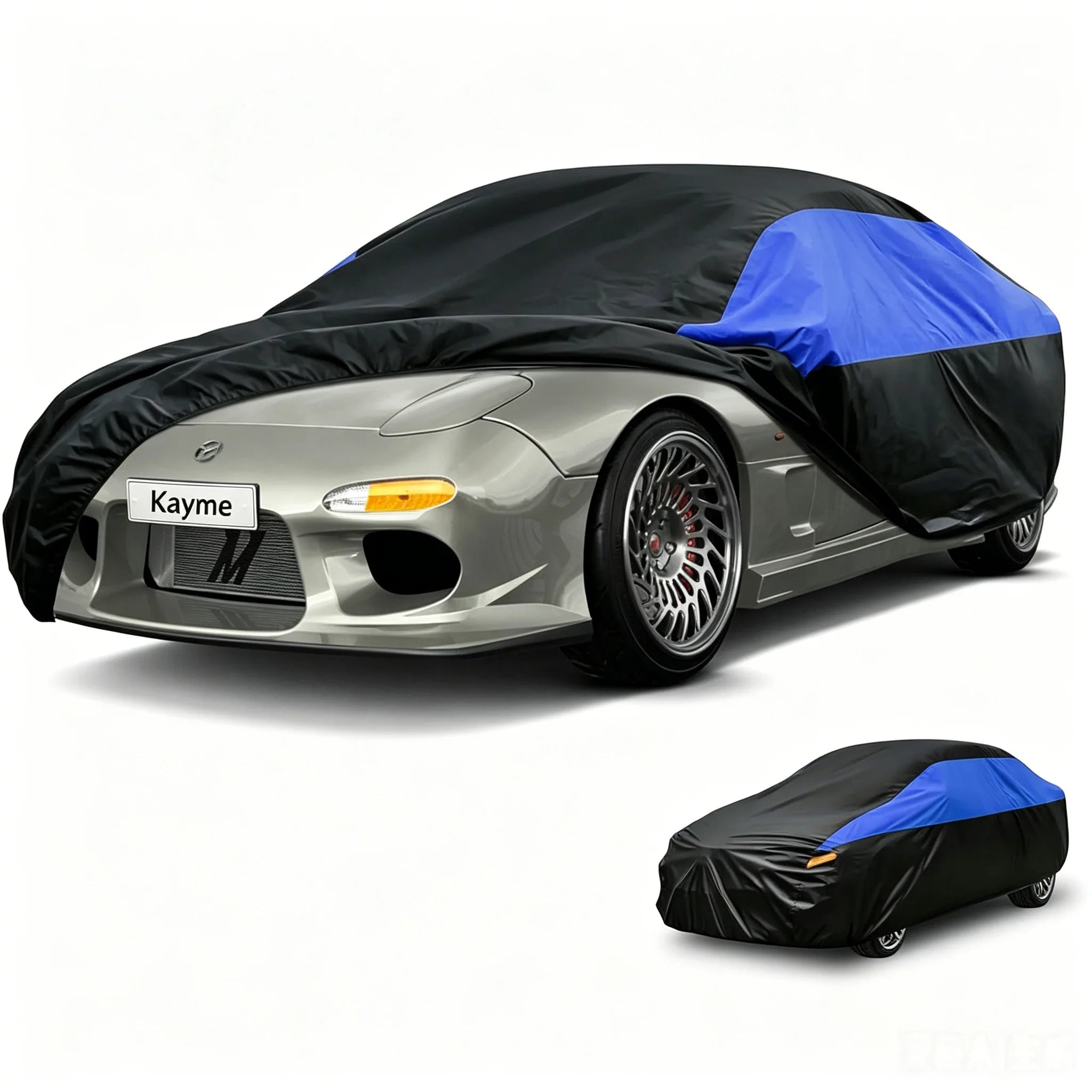 Custom Coupe Car Cover High Quality Outdoor Breathable Waterproof Sun UV Rain Dust Snow Wind Scratch-resistant Protection Cover Car Mobile World