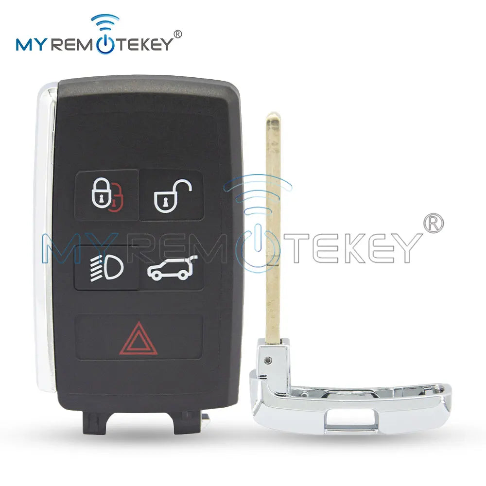 REMTEKEY FCC KOBJXF18A 5Button Smart Key Shell Case for Land Rover Range Rover Sport Jaguar XF XJ EX F-Pace F-Type 2018 2019 CM World