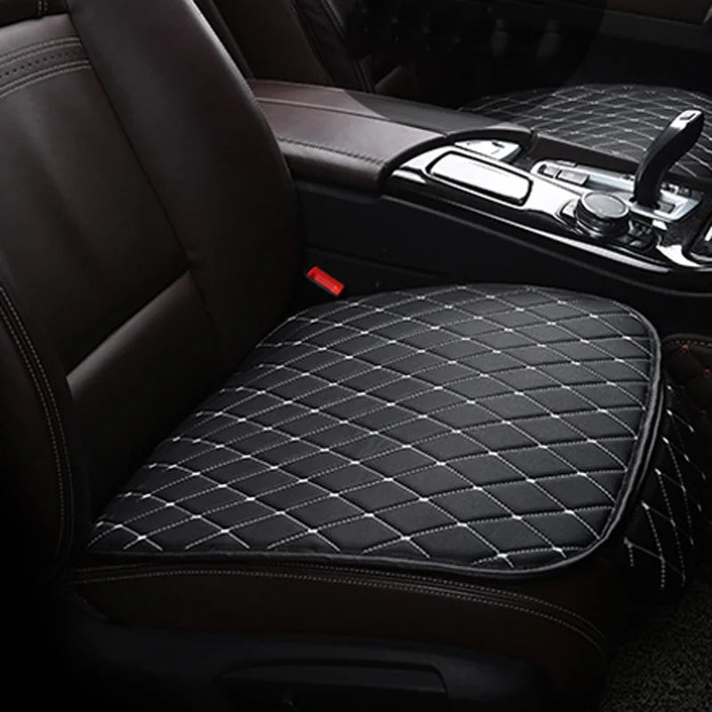 Universal Car Seat Covers PU Leather Seat Cover Auto Interior Accessories Mat Protector Car Leather Support Pad Car Seat Covers CM World