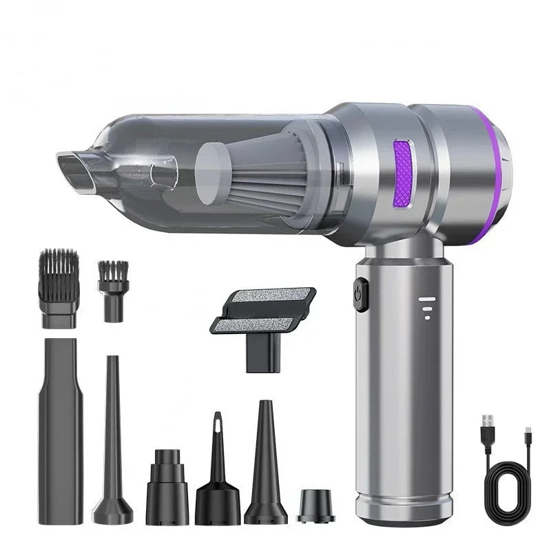 Car Vacuum Cleaner High Power Portable Handheld Wireless Brushless Motor Cleaning Machine Powerful Air Duster for Home Appliance CM World