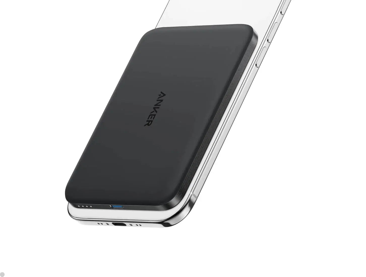 Anker Nano Power Bank, Ultra-Slim 5,000mAh Wireless Charging Battery,Portable Charger, for iPhone Air/17/16 Car Mobile World