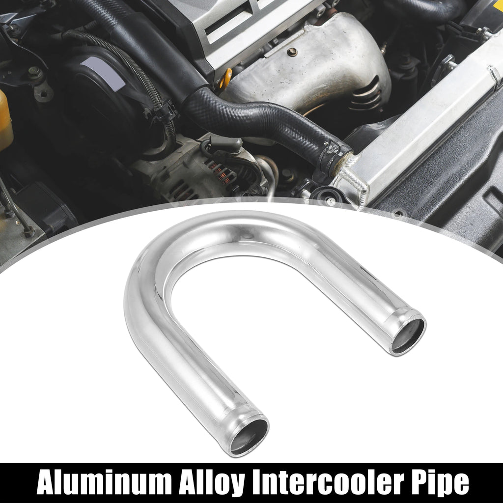 Uxcell Bend Elbow Tube Aluminum Alloy Car Univesral 25/38/45/51/63/76/89/102mm OD 100mm Length 90/180 Ddgree Air Intake Tube CM World