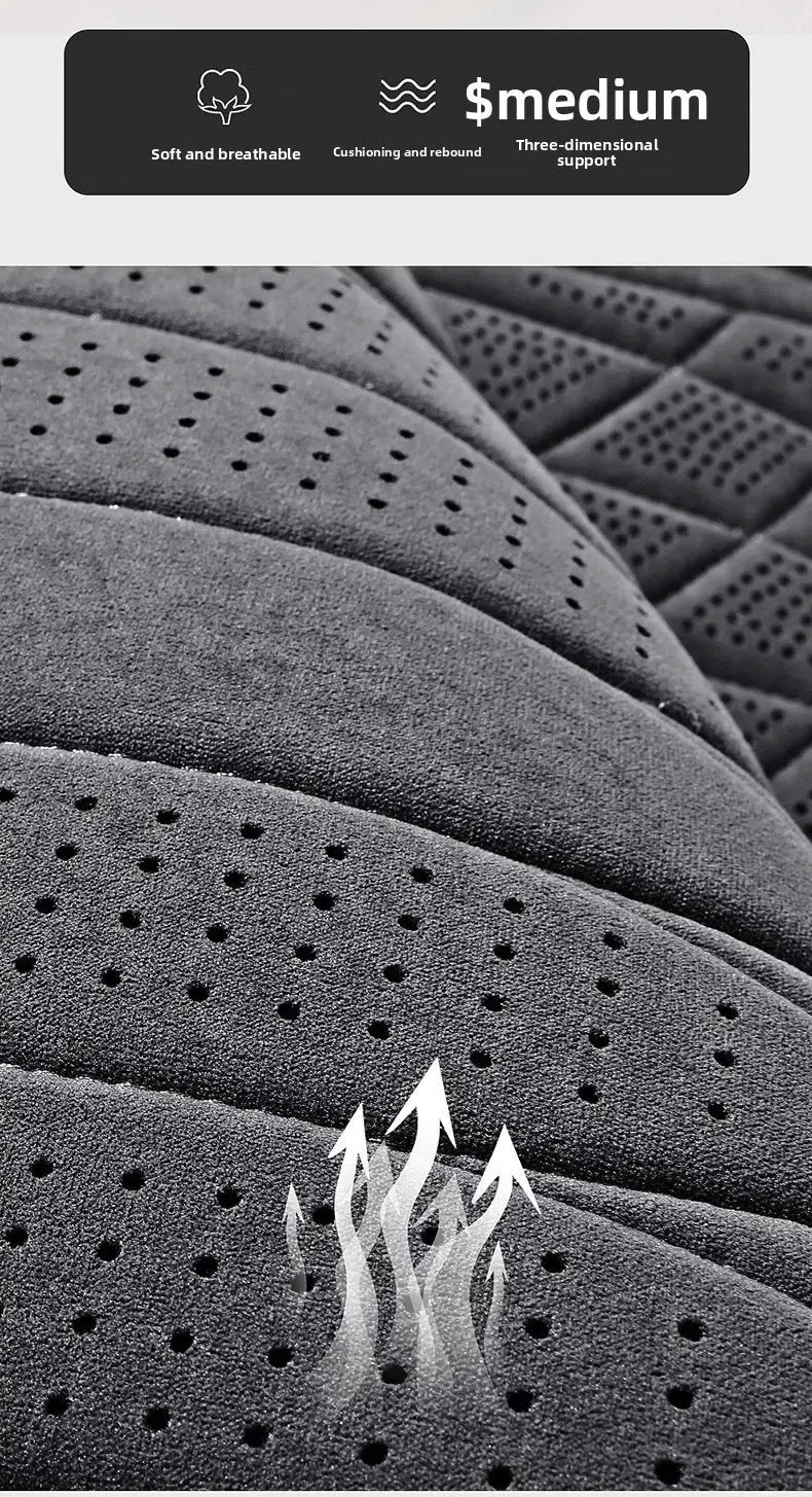 Car Suede Seats Protection Universal Car Seat Cover All Season Breathable High Quality Perforated Latex Suede SUV Seat Covers Car Mobile World