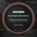Applicable to Cadillac steering wheel covers: CT5, ATSL, XT4, XT5, XT6, CT6, CT4, XTS, faux leather steering wheel grips CM World