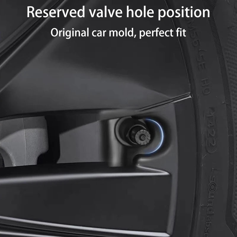 For Tesla Model Y Juniper 2025 4PCS 19 Inch Wheel Cap Automobile Performance Replacement Wheel Hubcap Full Rim Cover Accessories CM World