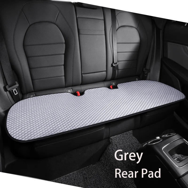 Universal Ice Silk Car Seat Covers Breathable Car Seat Covers Full Set Sweat Absorption Auto Seat Cushion Pad Car Accessories CM World