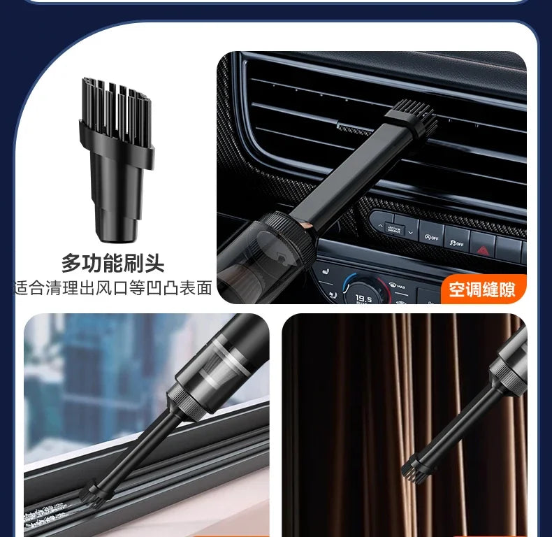 Wireless Car Vacuum Cleaner Handheld Mini with Super Powerful Suction for Home And Car Use
