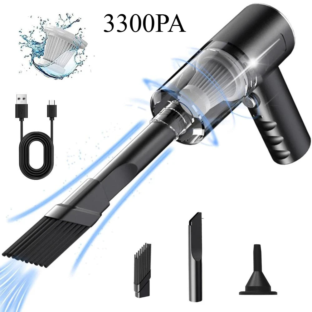 Combination Vacuum Cleaner, USB Charging, Household, Small Car, Fully Automatic, High Power, Powerful Cleaning