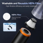 Baseus A5 Air Car Vacuum Cleaner 2-in-1 Powerful Wireless Cleaner Strong Suction Handheld Car Cleaning Portable Home Appliance Car Mobile World