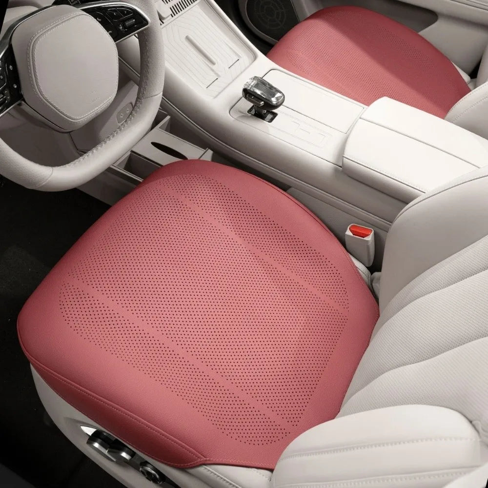 Upgraded New Ventilation Car Seat Cushion Full-inclusive Breathable Summer Cool Cushion Comfort Comfort Cushion Car Interior