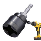 car Special socket jack Scissor Jack Adapter Rv Stabilizer Jack Drill Adapter Rust-Resistant Converter Tool Change Attachment CM World