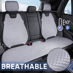 Universal Ice Silk Car Seat Covers Breathable Car Seat Covers Full Set Sweat Absorption Auto Seat Cushion Pad Car Accessories CM World