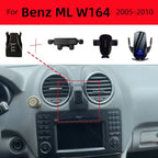 For Mercedes Benz ML W164 350 2005-2010 Car Phone Holder Strong Special Fixed Bracket Base Wireless Charging Cars Accessories CM World