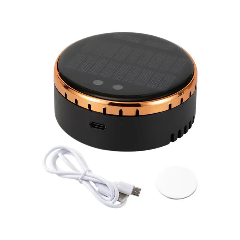 Solar Air Purifier Car Deodorizer Odor Eliminator Pads Smart USB Auto Air Freshener Silent Purification Remove PM2.5/TVOC CM World