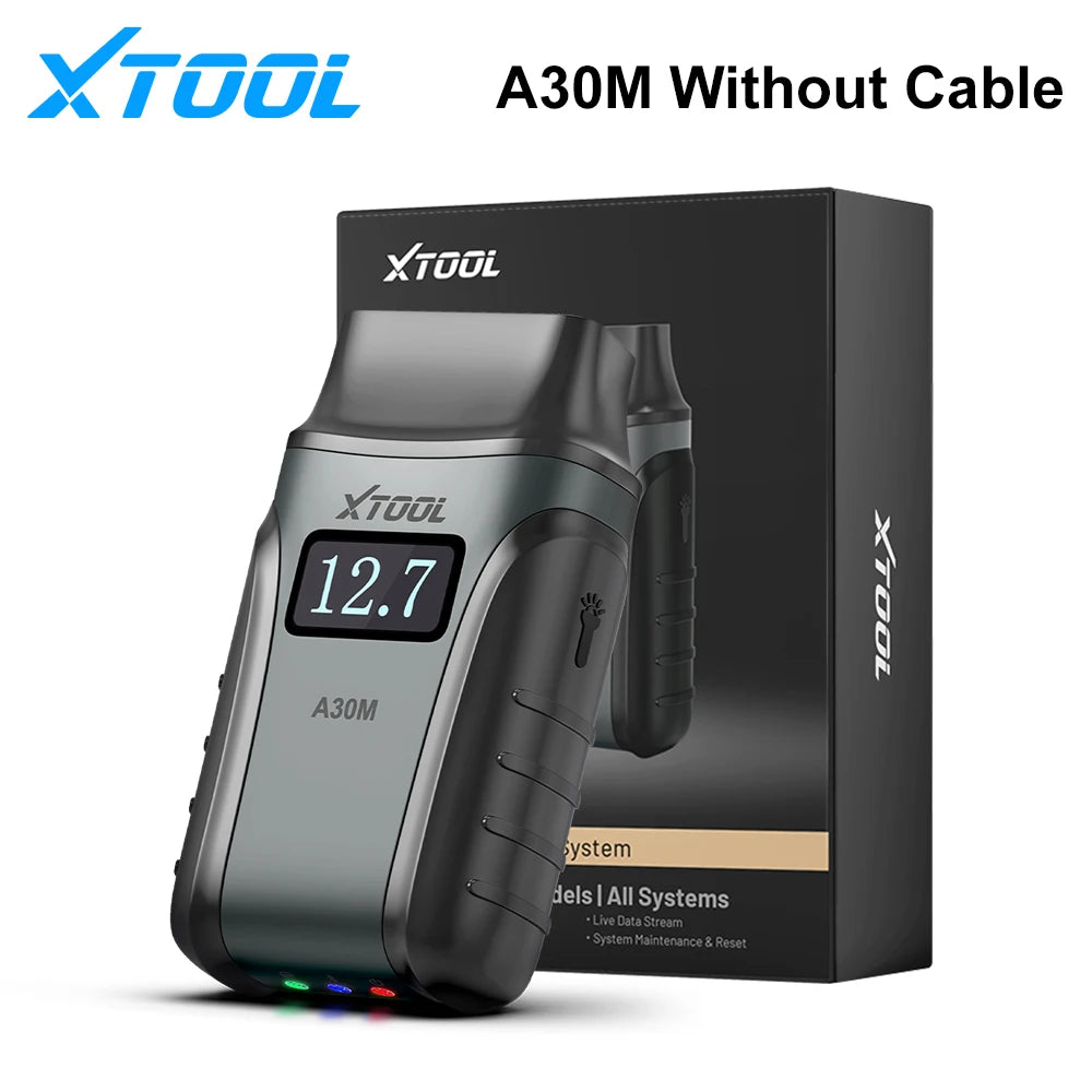 XTOOL Anyscan A30M OBD2 Bluetooth Scanner 26 Reset Functions All System Diagnostic Tool Active Test Lifetime Free Update CAN FD Car Mobile World