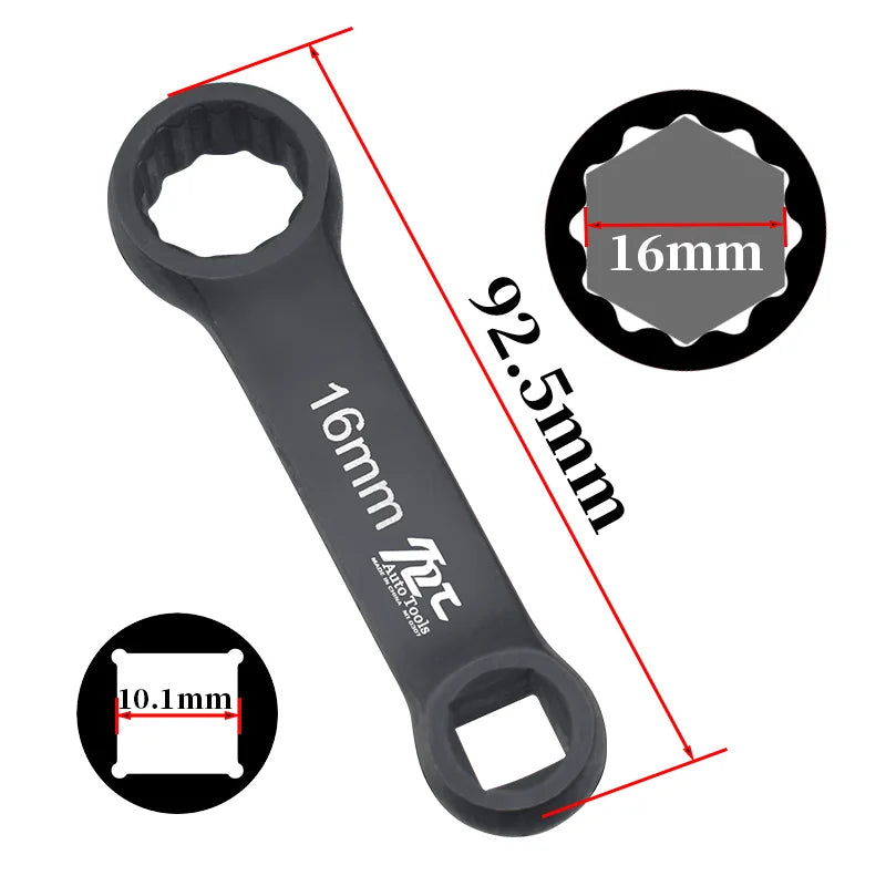 Applicable for Mercedes-Benz engine mount wrench, Mercedes-Benz engine mount wrench 16MM 17MM, specialized tool for removing eng