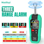 MASTFUYI Ball-shaped Non-destructive Moisture Meter, High Accuracy Digital Wood Water Leak Detector & Wall Humidity Tester CM World