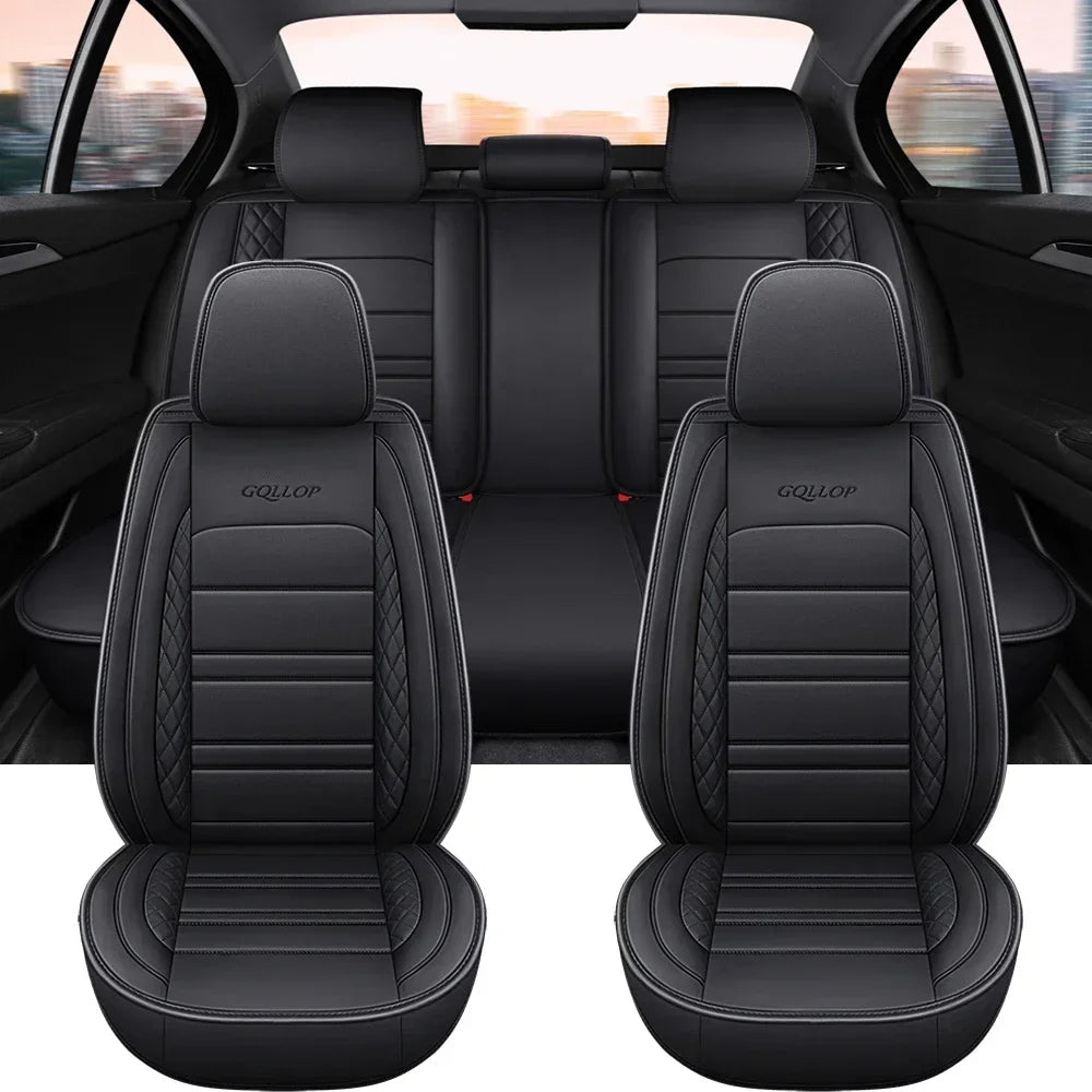 Full Coverage Pu Leather Car Seat Covers for VOLVO XC60 XC90 XC40 XC70 S60L C30 S80 S90 V50 V60 Car Accessories CM World